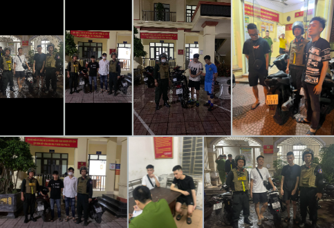 Phòng Cảnh sát cơ động: Xử lý 5 thanh thiếu niên vi phạm TTATGT đêm 22.5